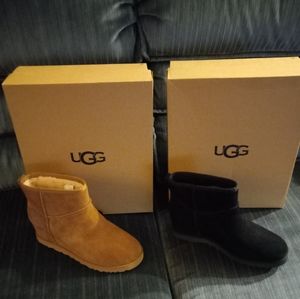 Brand new ladies, never worn Ugg booties size 11. Selling for my wife